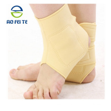 Football fitness exercises medical tourmaline copper ankle sleeve for ankle support
